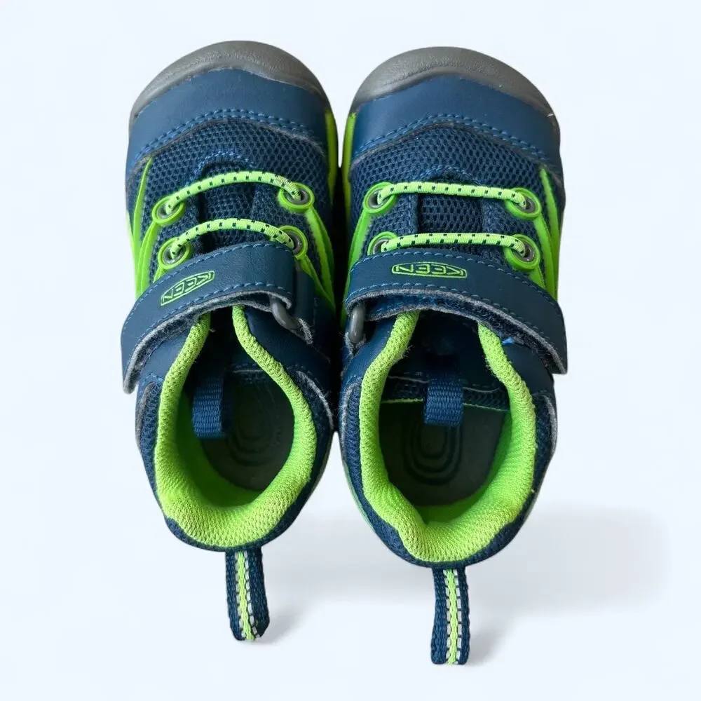 Keen Chandler CNX Trail Shoes Navy & Green size 6 Outdoor Water Shoes Gorpcore